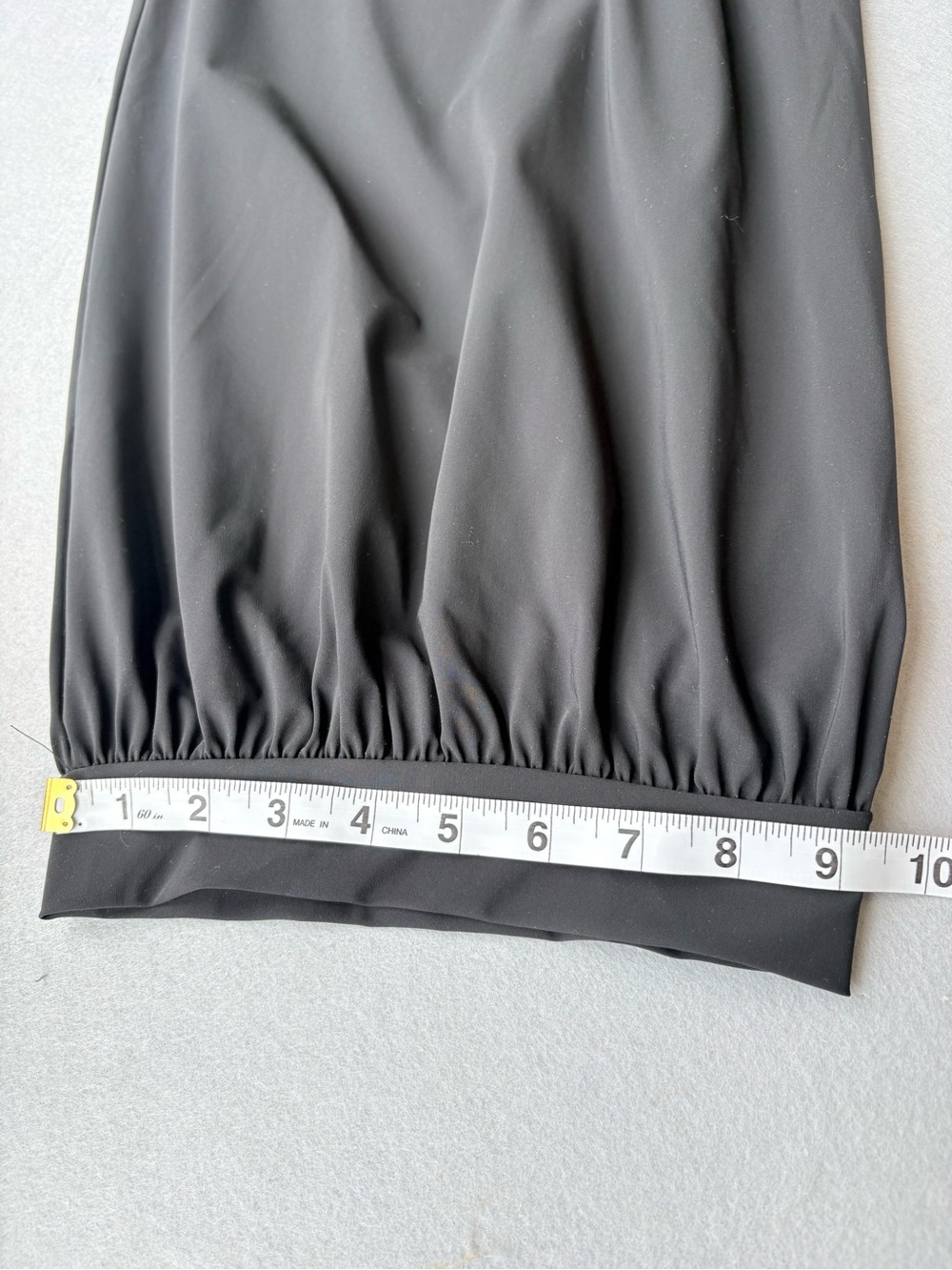bryn Walker Black Balloon Pull-On Pants Elastic Cuffs sz L Art-to-Wear Trousers - Picture 7 of 9